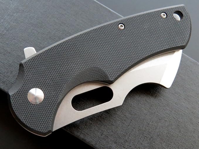 Eafengrow Pocket Knives D2 Blade and G10 Handle Folding Camping Knife Mini Outdoor Pocket Knife