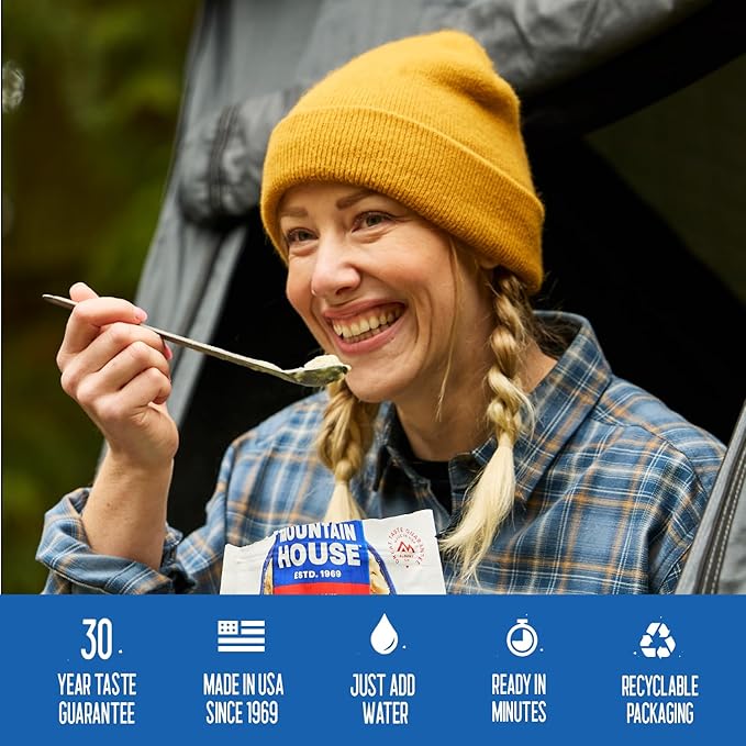 Mountain House GlutenFree Korean Inspired Beef FreezeDried Food for Camping, 12 Servings, 30Year