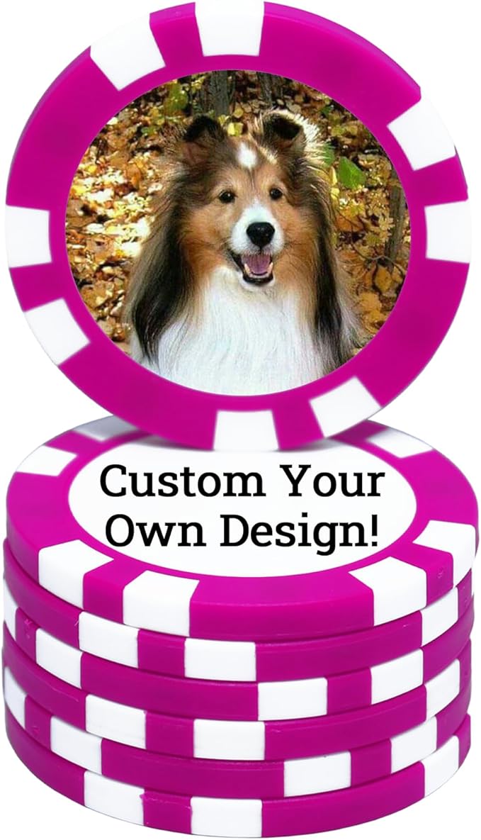 12 Grams Perfessional Customized Clay Poker Chips 30-500 PCS Personalized Casino Chips with Logo &