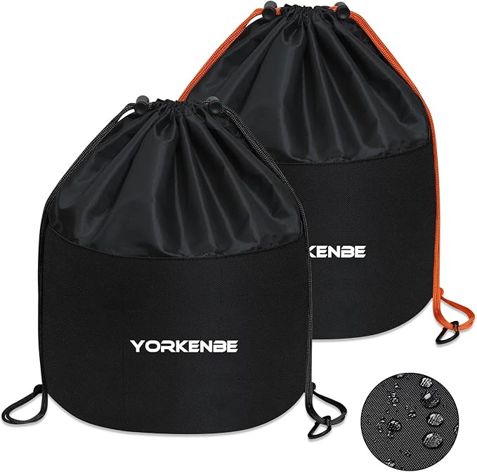 Camping Cookware Mess Kit Bag, High Capacity Camping Tableware Storage Bag, Drawstring Heavy Duty
