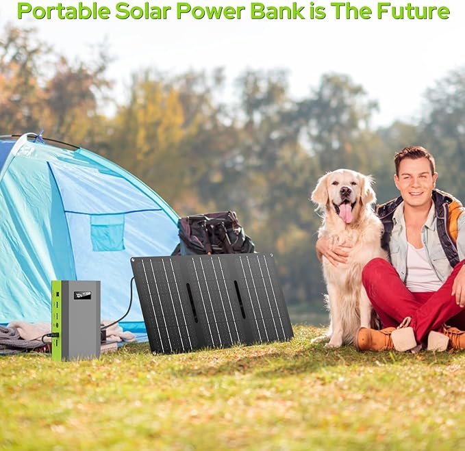ZeroKor Portable Power Bank with AC Outlet, 65W 110V External Battery Pack 24000mAh Portable Laptop