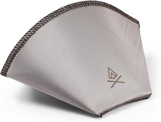 VSSL Nest #1 Stainless Steel Mesh Coffee Filter, Transportable and Compact, Perfect For Camping