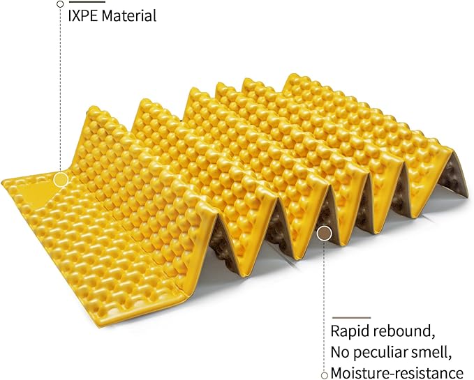 Foam Camping Pads for Hiking, Ultralight Closed Cell Mattress, Waterproof Soft Mat for Adults, Wide