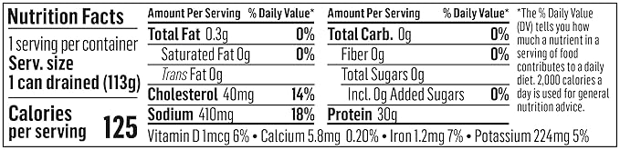 Sea Tales Solid Light Skipjack Canned Tuna in Water - 100% Pole & Line Wild Sustainably Caught