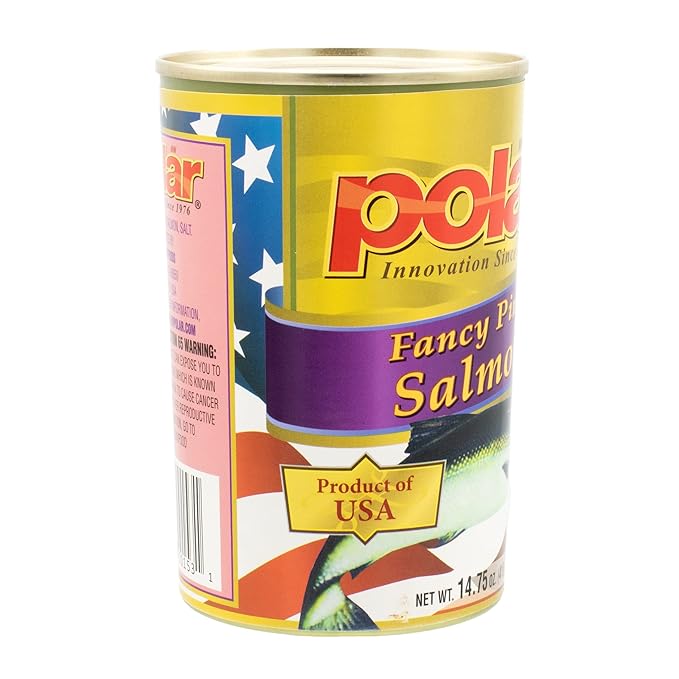MW Polar Fancy Pink Salmon, 14.75 oz Can (Pack of 12), Wild Caught, Product of USA