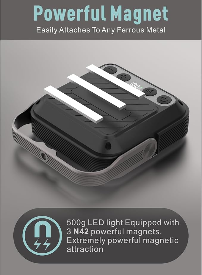 20000mAh Rechargeable LED Camping Lantern - 1600LM, QC3.0 22.5W, 4 - Color Switch, IPX5 Waterproof