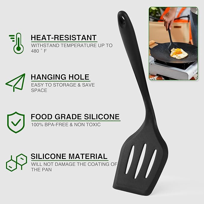 Camping Essentials Cookware Cooking Utensils Set - Portable Camp Kitchen Mess Kit Outdoor