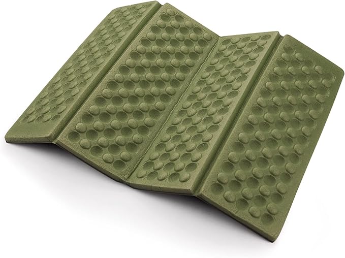AceCamp 3940 Portable Lightweight Mini Waterproof Folding Mat, Foam Sitting Pad for Outdoor