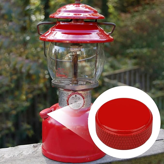Filler Cap Lantern, Compatible with Replacement Parts for Coleman Lanterns and Stoves – Brass