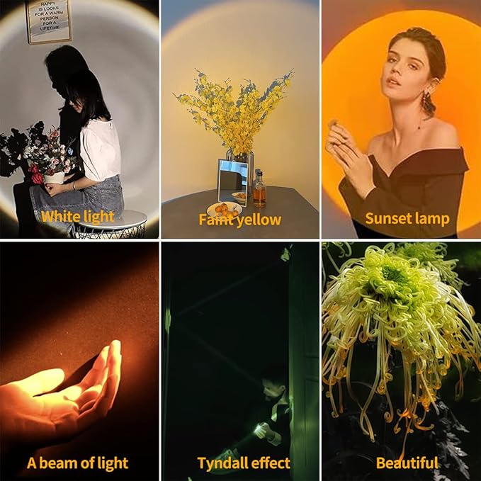 LED Rechargeable Amber Flashlight ，Photography Fill Lightï¼?800K Warm Light for Eye Care, Sleep