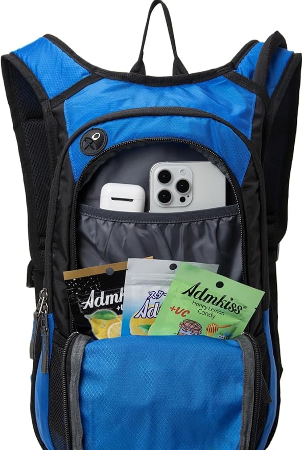 15L Insulated Hydration Backpack Pack with 2L Water Bladder Lightweight Hiking Backpack Bag for