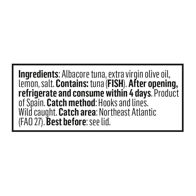 Sea Tales Albacore Fillets in Extra Virgin Olive Oil with Lemon in Jar - 100% Pole & Line Wild