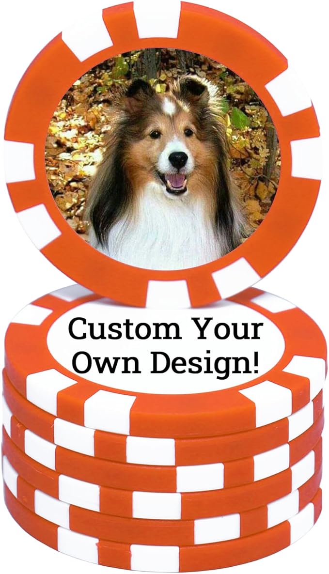 12 Grams Perfessional Customized Clay Poker Chips 30-500 PCS Personalized Casino Chips with Logo &