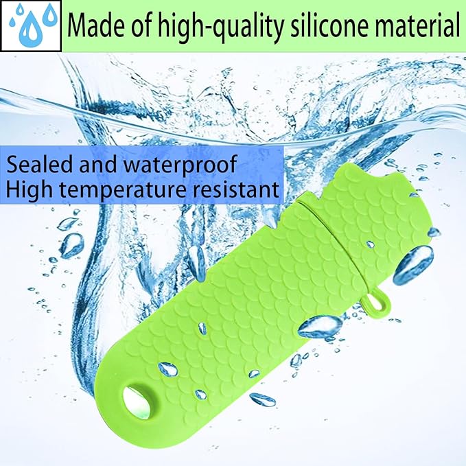 2 Pcs Waterproof Lighter Case Cover Holder for BIC Regular Lighters Sleeve Type J6 Outdoor Survival