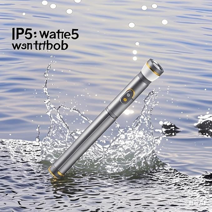 Telescopic Collapsible Camping Light - 800 Lumens, IP65 Waterproof, Remote Control, Magnetic Base