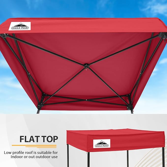 EAGLE PEAK Flex Compact 4x4 Pop-up Canopy Changing Room, Portable Privacy Dressing Room for Indoor