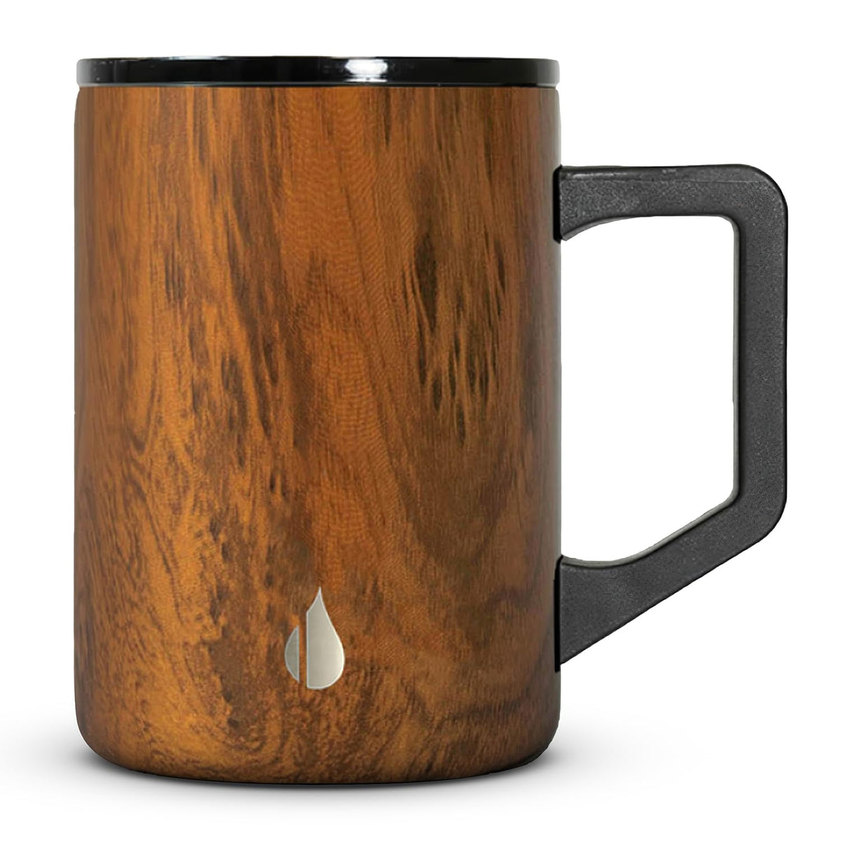 Elemental Insulated Coffee Mug - Triple-Wall Stainless Steel Summit Travel Cup for Hot and Cold