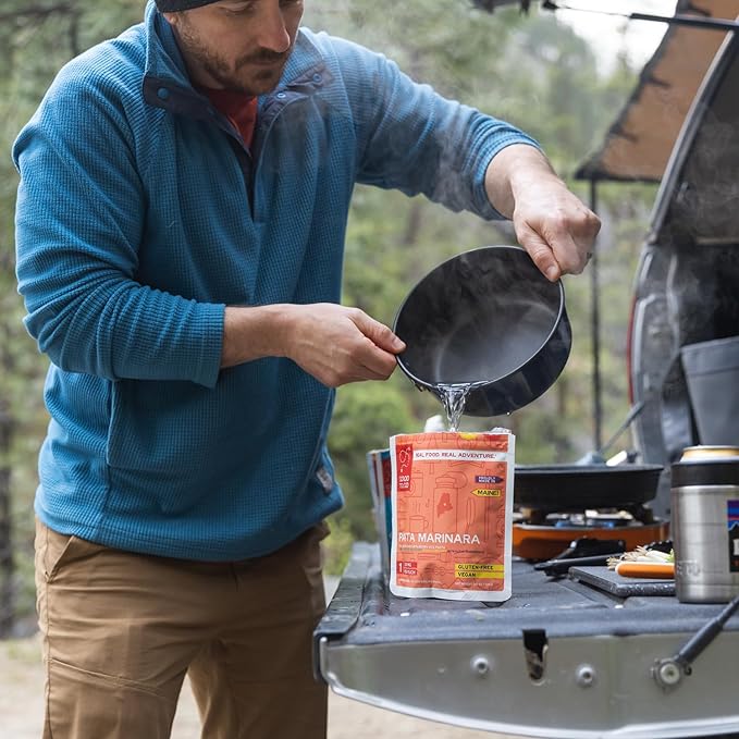 GOOD TO-GO Pasta Marinara (Single Serving) |Camping & Backpacking Food | Just Add Water Backpacking