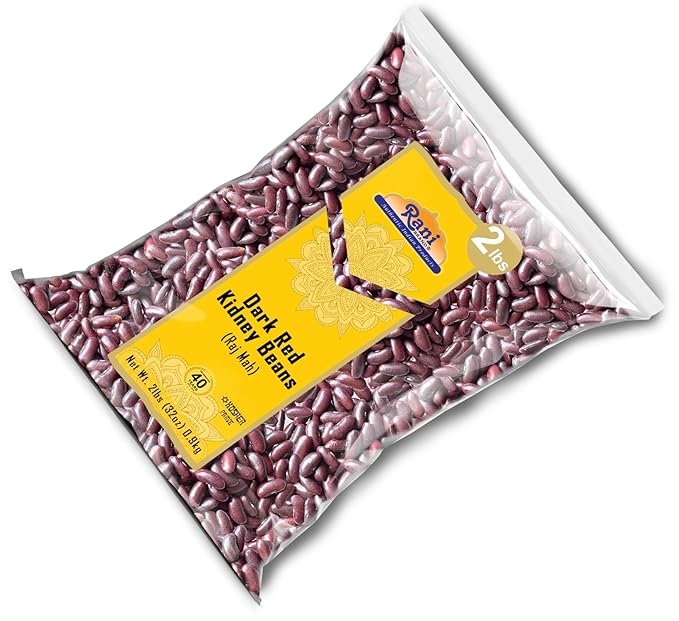 Rani Red Kidney Beans, Dark 32oz (2lbs) 908g ~ All Natural | Vegan | Gluten Friendly | NON-GMO |