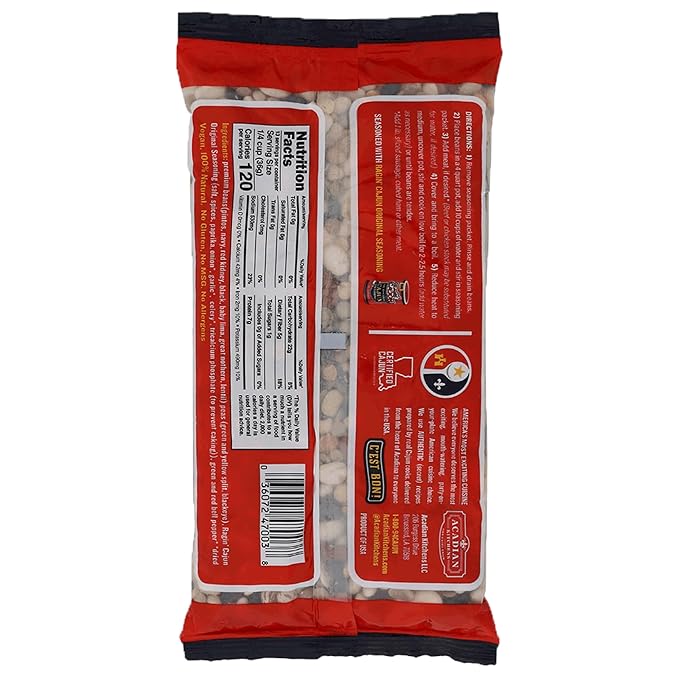 Seasoned Ten Bean Soup 16 oz Ragin Cajun (Pack of 4)