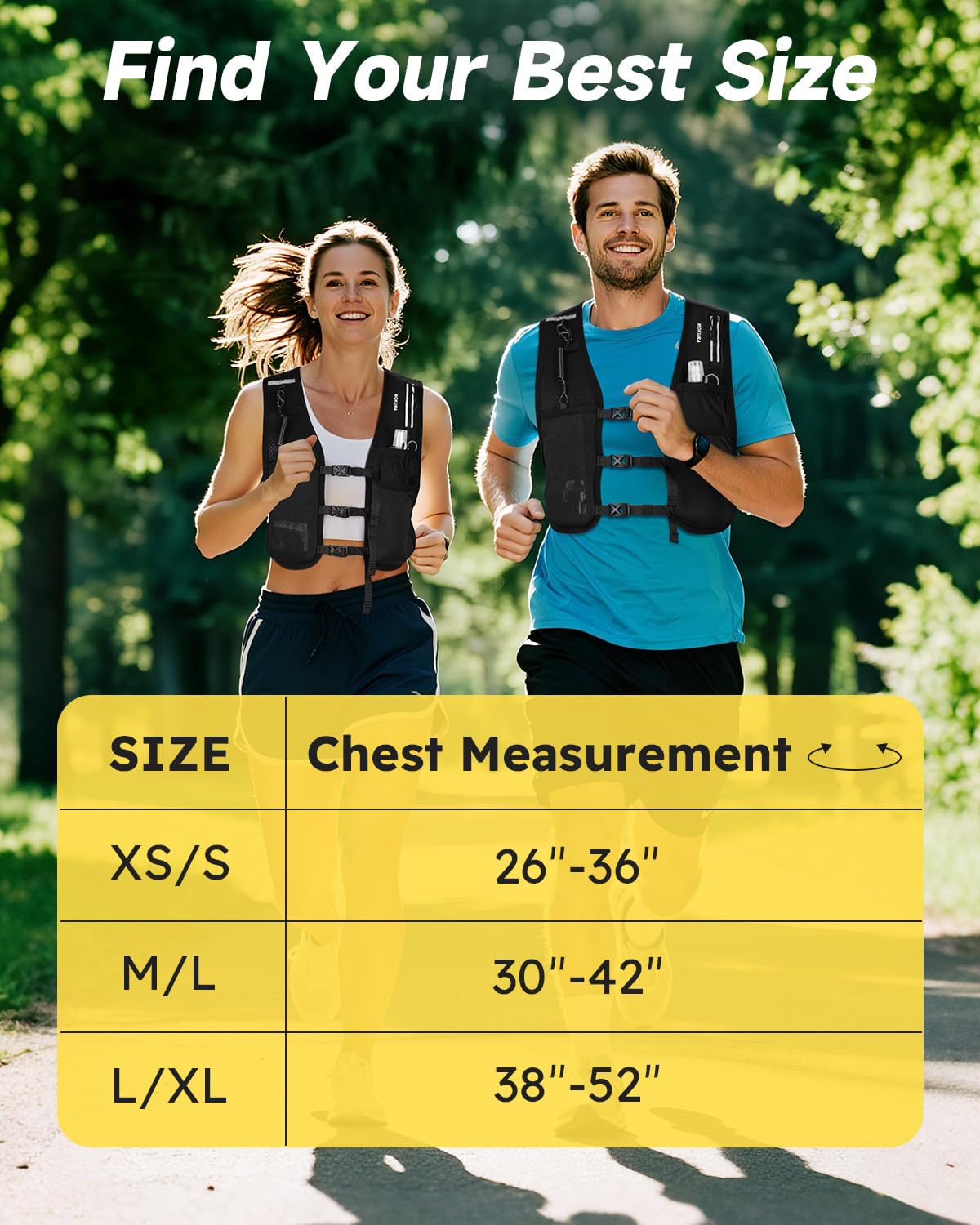 MOKURA Hydration Vest - 500ML - product view 4