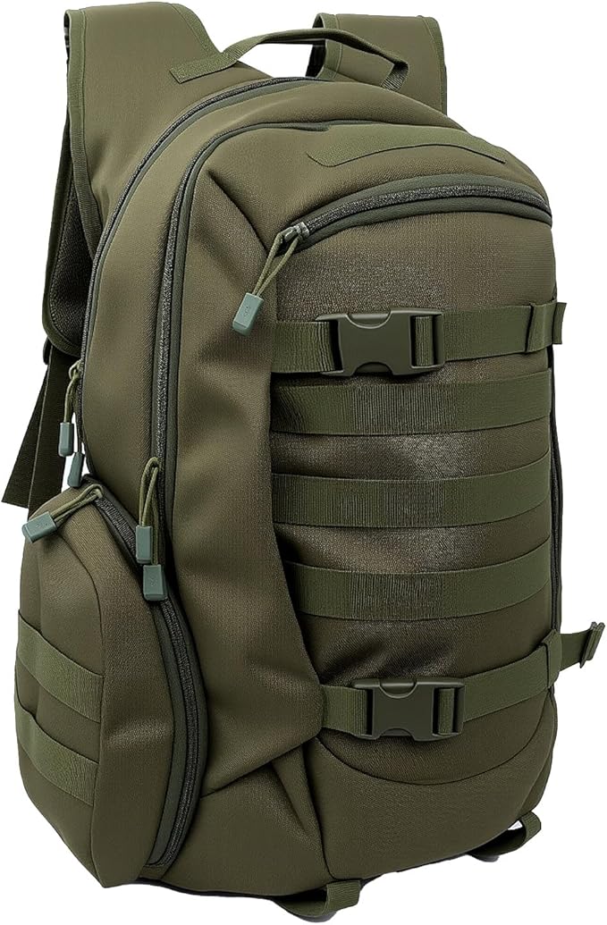 35L Tactical Backpack for Men, MOLLE Military Bug Out Bag, Waterproof Rucksack for Hiking with