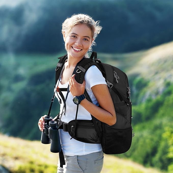 Maelstrom Hiking Backpack, 40L Waterproof Camping Daypack for Men and Women, Lightweight Travel