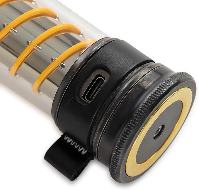 Barebones Edison Light Stick ??Tumbled Steel, USB Rechargeable LED Lantern and Flashlight with 7