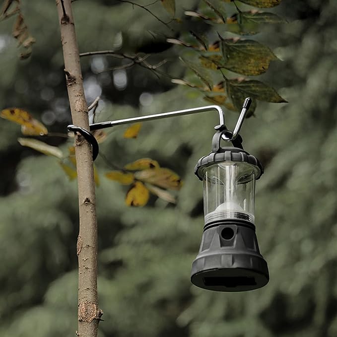 6PCs Garage Shelving Storage Outdoor Camping Lantern Non-Slip Bird Feeder Kitchen Shelving Pole
