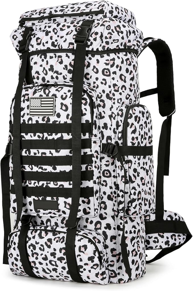 Hiking Backpack for Men 70L/100L Camping Backpack Military Rucksack Molle 3 Days Assault Pack for