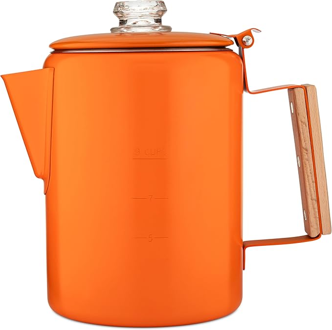 COLETTI Bozeman Camping Coffee Pot — Camping Coffee Makers, Coffee Percolator – America's Sleekest