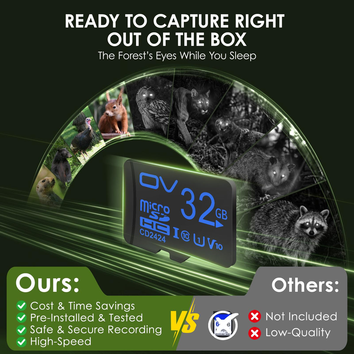 MAXDONE Trail Camera - 4K, 64MP, Solar, WiFi, Bluetooth - product view 4