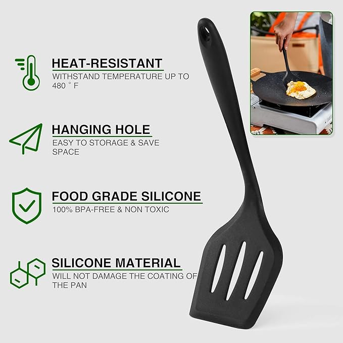 Camping Essentials Cookware Cooking Utensils Set - Portable Camp Kitchen Mess Kit Outdoor