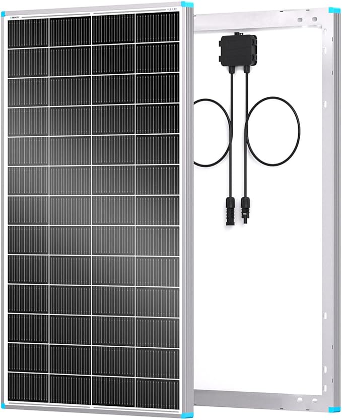 Renogy Solar Panel 200 Watt 24 Volt, 200W Solar Panel 25% High-Efficiency 16BB , N-Type Solar