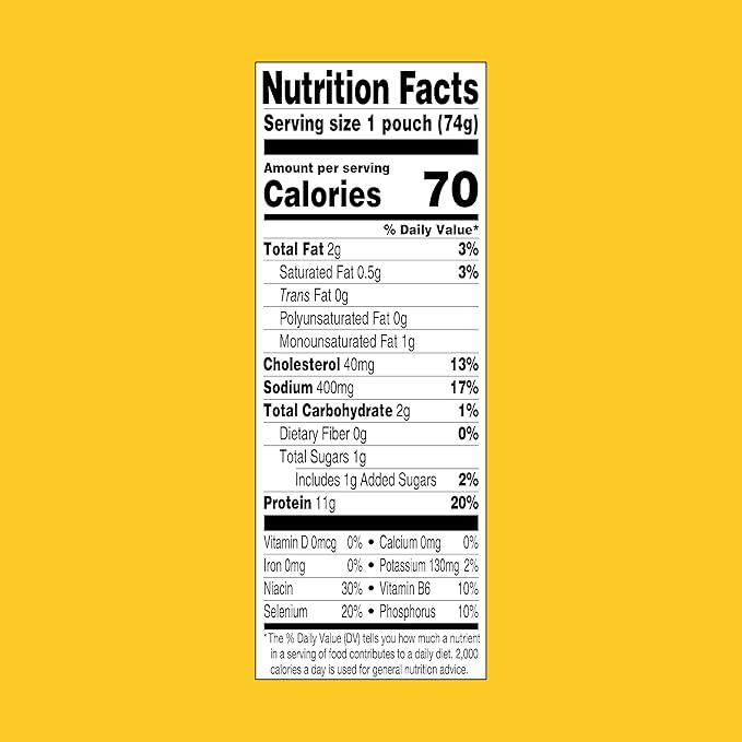 StarKist Chicken Creation Zesty Lemon Pepper, Single Serve Pouch, 2.6 oz