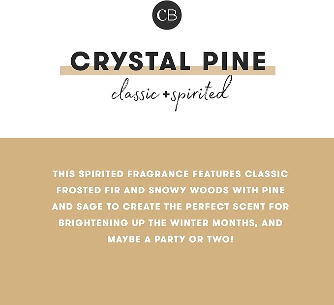 Capri Blue Pattern Play Signature Holiday Candle - Luxury Holiday Scented Candle for Home- Long