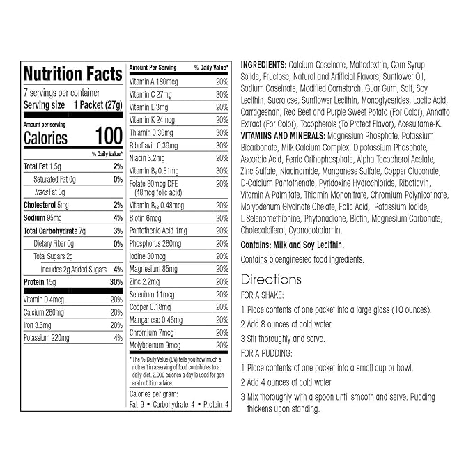 WonderSlim Meal Replacement Shake, Strawberry Cream, 15g Protein, 24 Vitamins & Minerals, Gluten