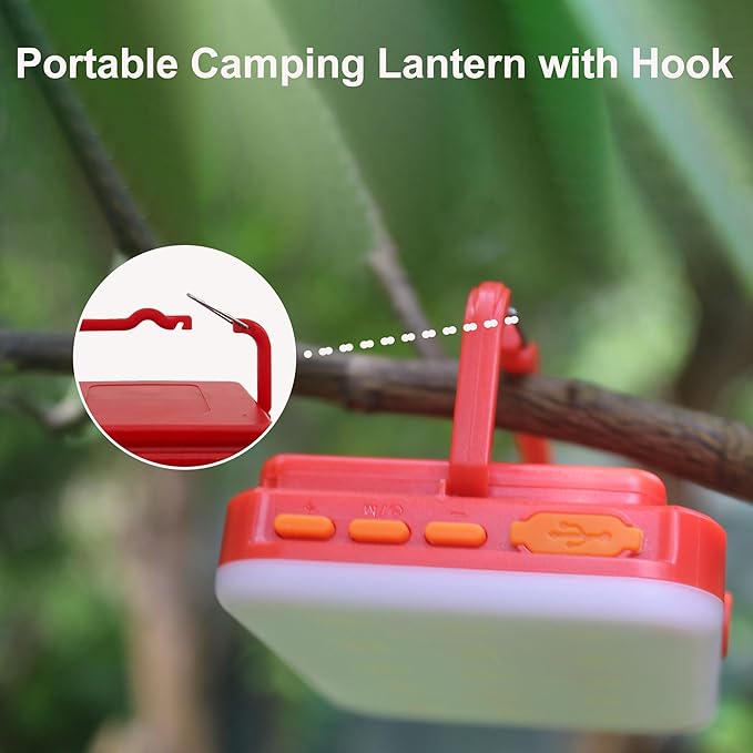 Tent Lights for Camping, Rechargeable Camping Lights for Tent, Camping Tent Light for Tent Camping
