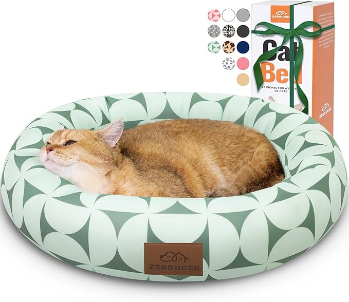 Cat Bed, 20In Dog Beds for Small Dogs, Calming Cat & Dog Beds for Indoor Pets, Pet Beds Comfortable