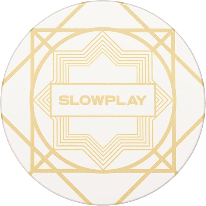SLOWPLAY Nash Ceramic Poker Chips in Bulk, Casino Grade Ceramic 12-Gram Poker Chip for Texas