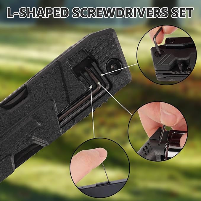 Titorld Multitool Pocket Knife Folding Knife for Men 21 in 1, Christmas Stocking Stuffers