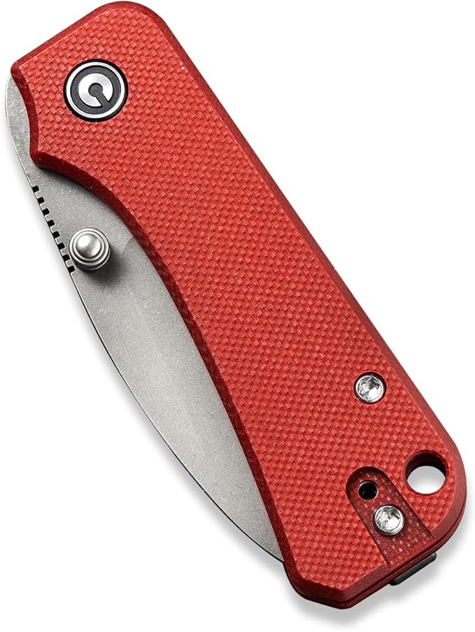 CIVIVI Baby Banter Pocket Folding Knife for EDC, 2.34" Blade Small Knife with Titanium Thumb Stud