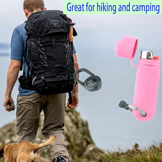 5 Pcs Waterproof Lighter Case Cover Holder for BIC Regular Lighters Sleeve Type J6 Outdoor Survival