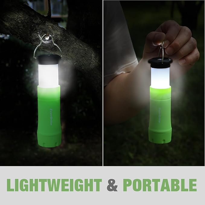EverBrite 2-in-1 Mini Lanterns and Flashlights, Zoomable Flashlight Lantern Combo with 3 Modes
