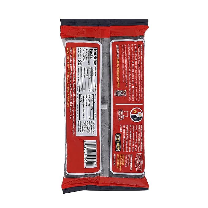 Seasoned Black Beans 16 oz Ragin Cajun (Pack of 6)