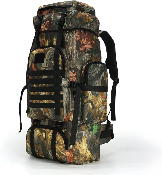 Hiking Backpack for Men 70L/100L Camping Backpack Military Rucksack Molle 3 Days Assault Pack for