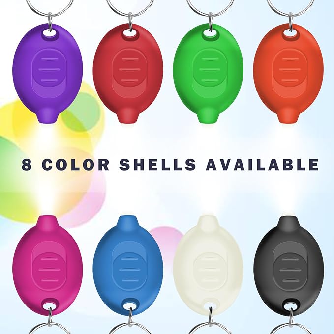 Mini LED Keychain Flashlights Ultra Bright and Compact Portable Keychain Flashlight, Small