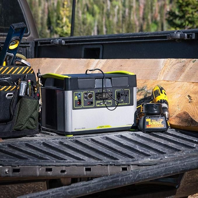 Goal Zero Yeti Portable Power Station - Yeti 1500X w/ 1,516 Watt Hours Battery Capacity, USB Ports