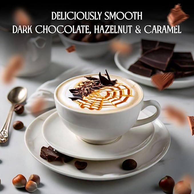 Forza Whole Bean Coffee, Medium Dark Roast Coffee Beans Bold Flavor with Dark Chocolate, Hazelnuts