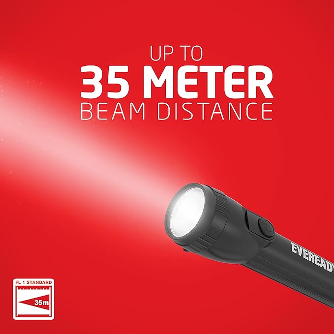 Eveready LED Flashlight (8-Pack) Bright Reliable Flashlights for General Purpose, Great for